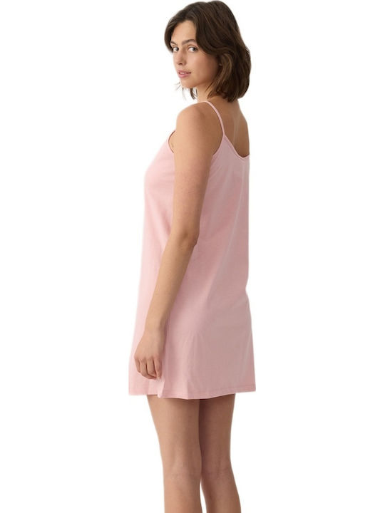 Minerva Summer Women's Nightgown Pink