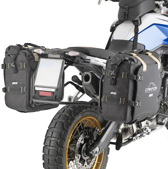Motorcycle Backpacks Givi Grt720b Canyon Monokey Waterproof Side Bags 25lt X 2