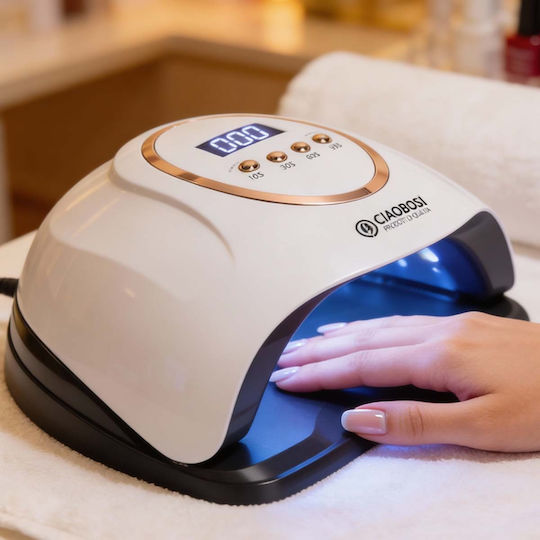 Avizar LED UV Nagellack Aushärtungslampe 20W Digitalanzeige Timer Weiße