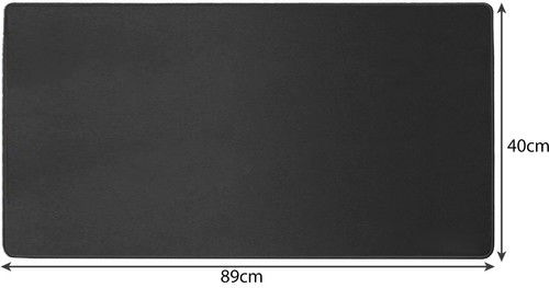 ZY12193QWS12 Gaming Mouse Pad XXL (890mm) Μαύρο