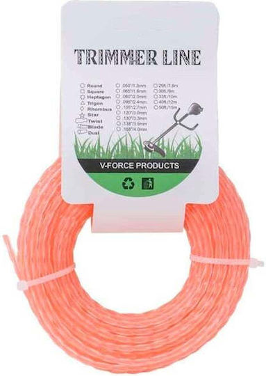 ZTS8353 Μεσινέζα Μήκους 15m και Πάχους 3mm