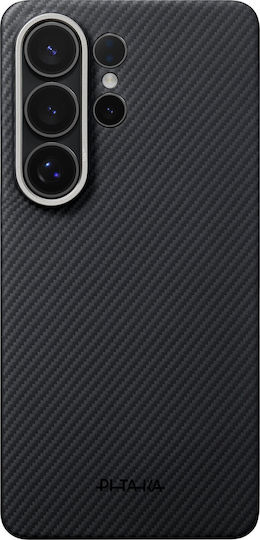 Pitaka Back Cover Aramid Fiber 1.2mm Μαύρο (Galaxy S26 Ultra)