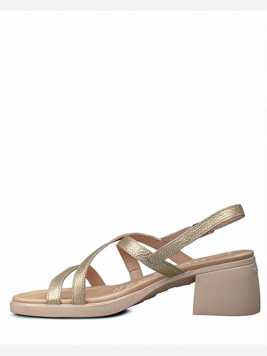 Damen Sandalen Gold