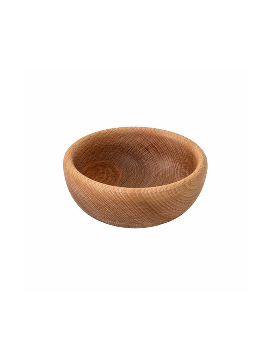 Bol Servire Rotund Din Lemn Cu Diametru 14cm