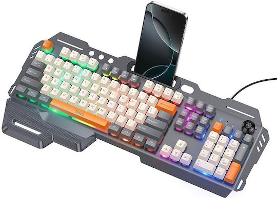 Hoco DI98 Gaming Πληκτρολόγιο με RGB φωτισμό (Αγγλικό US)