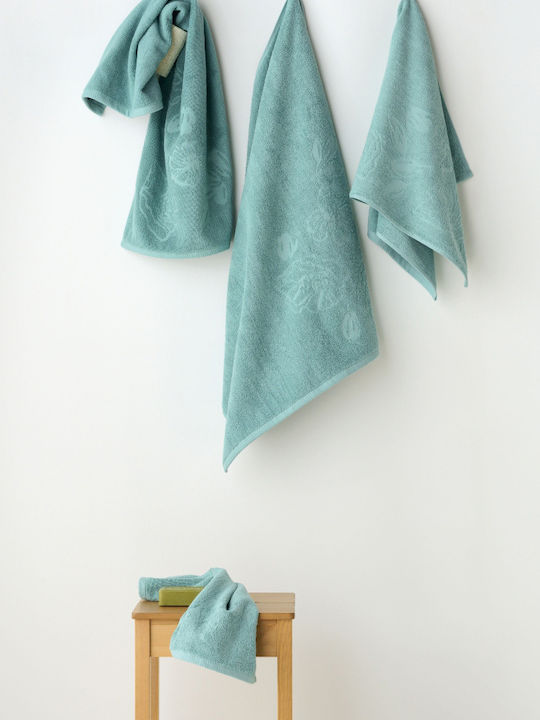 Kentia Izmir Hand Towel 30x50cm Turquoise Weight 500gsm