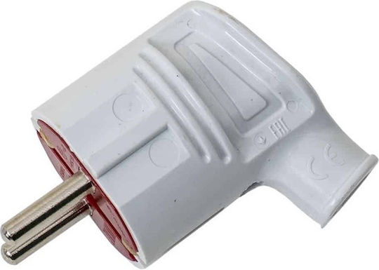 Fișă Plastic Fără Cablu 16A 250V Alb Z-tools Ext 300-000-704