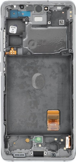Samsung Екран със Сензорен Механизъм за Samsung Galaxy S20 FE (G780F, G781F) (Бял)