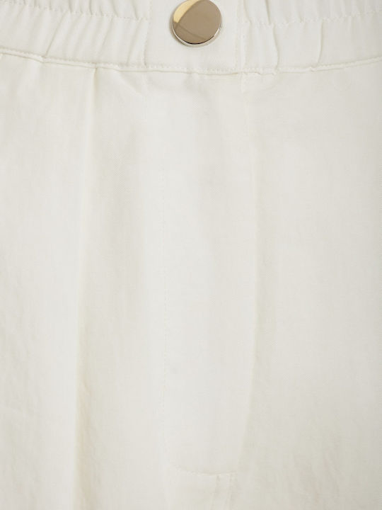 Women's Pantaloons in Regular Fit White