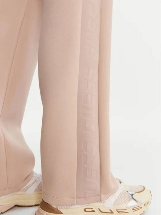 Brenda Hohe Taille Damen Jogginghose Beiges