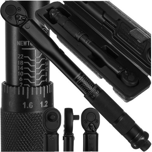 Cheie Dinamometrică Cu Patrat 1/4" Cuplu 2-24 Nm Cu Lungime 27 Cm