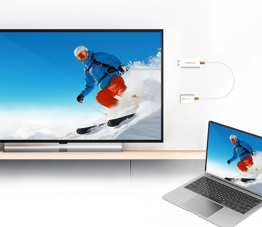 J5create Screencast Wireless Display Adapter Hdmi 1080p Miracast Airplay Usb Powered Jvaw56