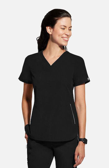Healing Hands Female Medical Blouse Black