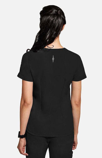 Healing Hands Female Medical Blouse Black