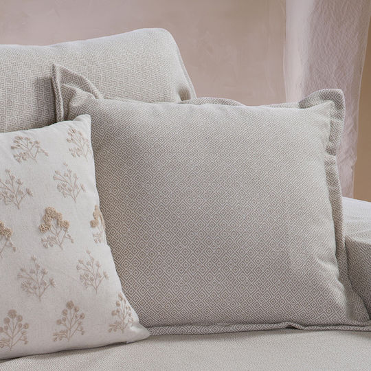 Nef-Nef Homeware Sofa Cushion Loen Beige 50x50cm