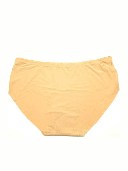 Women's Seamless Beige Briefs