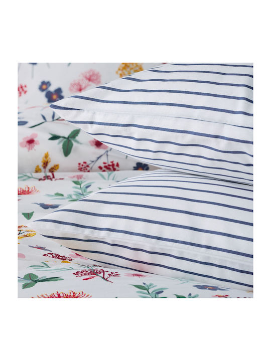 Kentia Set Kids Pillowcases Made of 100% Cotton 50x70cm White