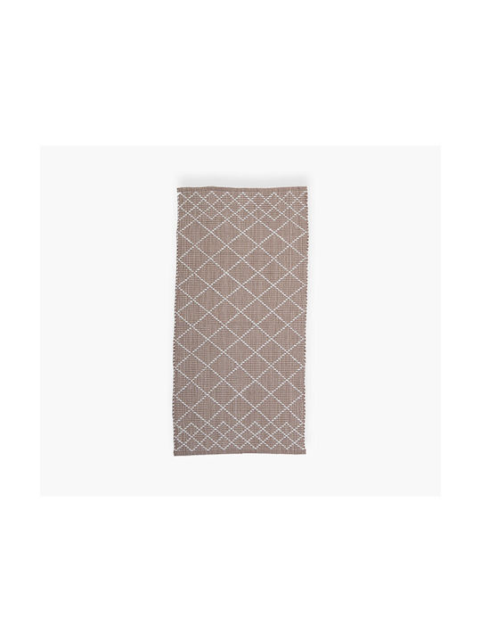 Nef-Nef Homeware Wohnzimmer Teppich Rechteckig Beiges 70x140cm