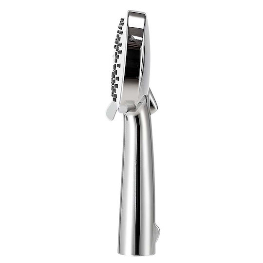 Avizar Square Shower Head Single Anti-clogging Jet Handle Silver