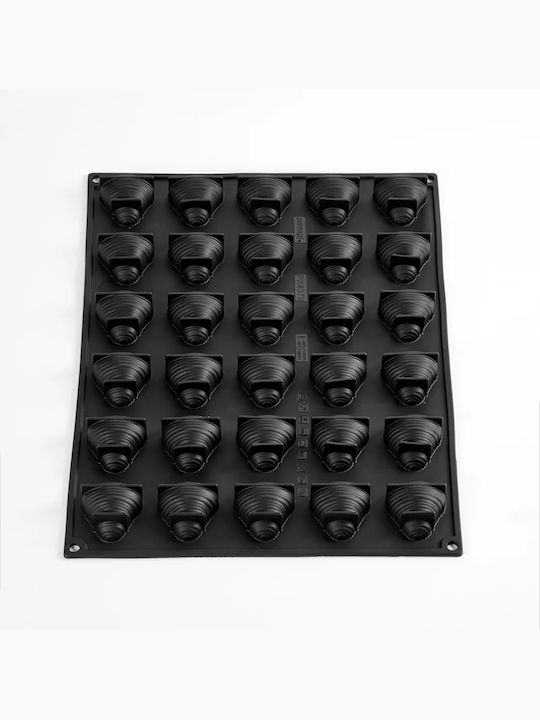 Pavoni Bakeware Tin Silicone 30 Sockets 4.5x4.35x2.2cm