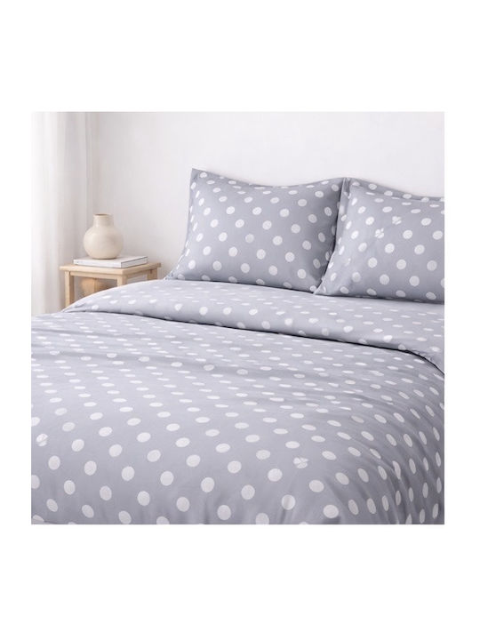 Oxford Home Super-Double Bed Sheets Set 240x260cm 4 Pieces