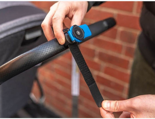 Suport Telefon Pentru Bicicletă Cu Prindere Rapidă Cu Curea Quad Lock Negru
