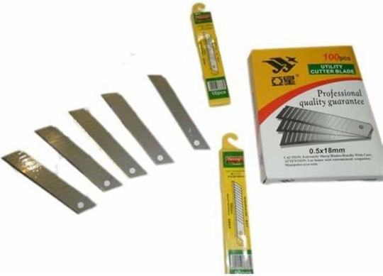Cutter Blades 18mm 10pcs Z-tools Zln0086