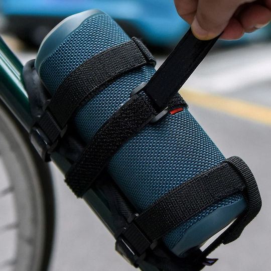 Suport Bidon Bicicletă Trotinetă Zola Prindere cu Velcro Ghidon Cadru Montare Circumferință Maximă 35 Cm PVC Negru