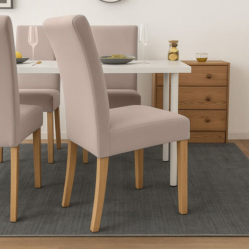 Husă Elastică Scaun Bej 65x40cm 6 Bucăți