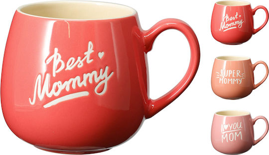 Koopman Koopman Keramiktasse Rote 440ml Koopman Koopman Keramiktasse Rote 440ml