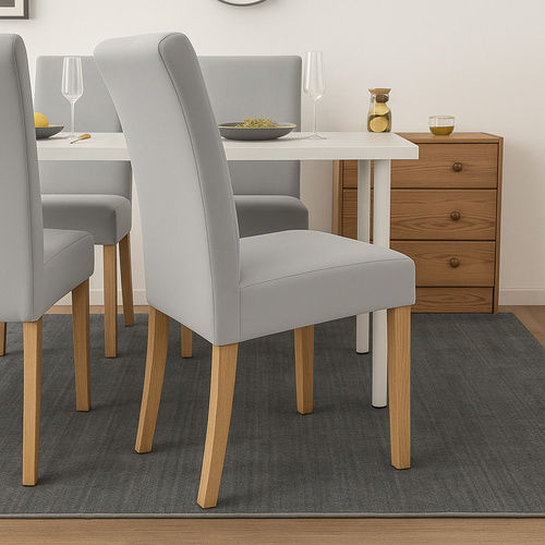 Zola Elastische Abdeckung Für Stuhl Grau 65x40cm 6 Stück