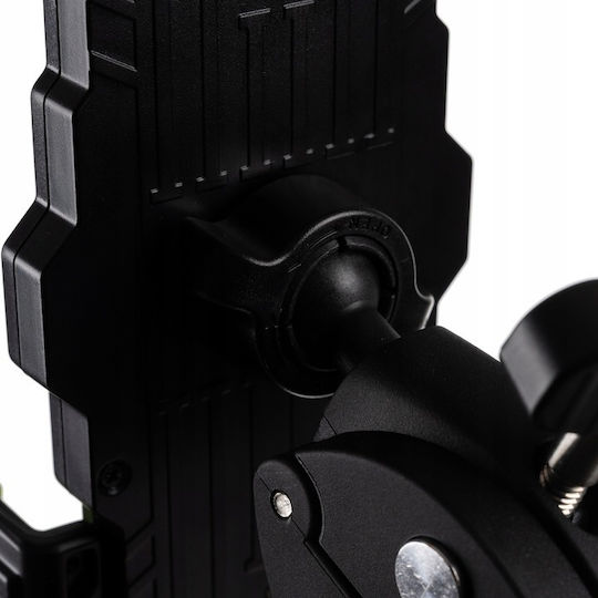 Suport Telefon Bicicletă Zola Reglabil 4.7-7” Prindere Ghidon Diametru 0.7-1.5" Clește cu Șurub Protecție Finisaj Silicon Abs Negru