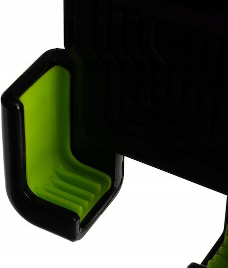Suport Telefon Bicicletă Zola Reglabil 4.7-7” Prindere Ghidon Diametru 0.7-1.5" Clește cu Șurub Protecție Finisaj Silicon Abs Negru
