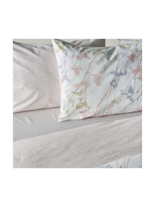 Kentia Breza 18a Set Pillowcases with Envelope Cover Pink 50x70cm