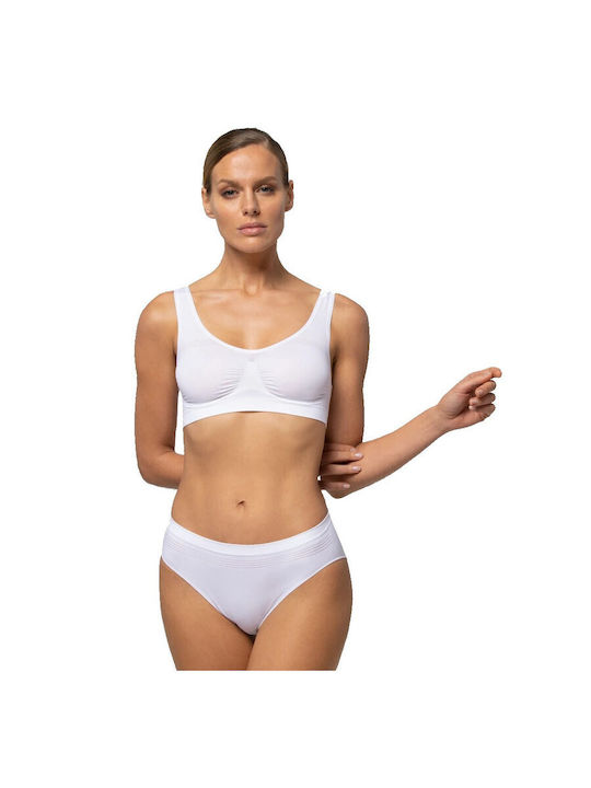 Sutien Sport Alb