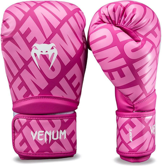 Venum Contender Боксови Ръкавици за Състезание Розови
