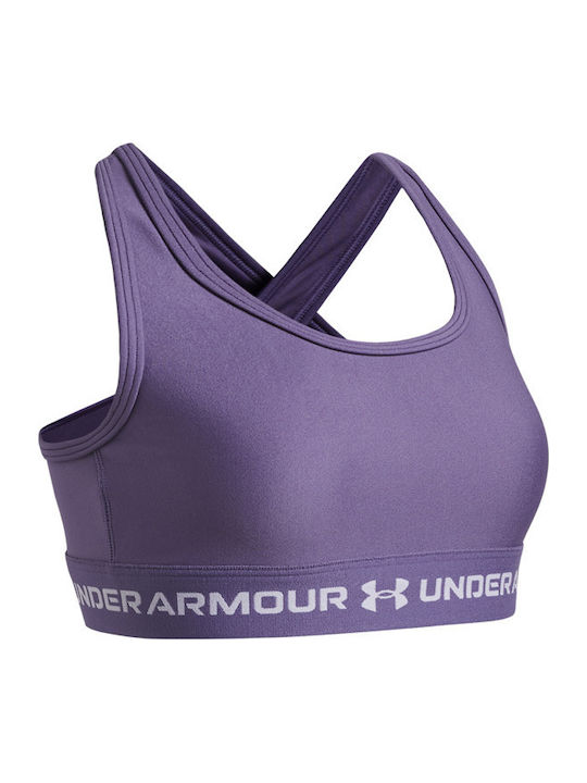 Under Armour Crossback Kids Bustier Purple Luxe/White
