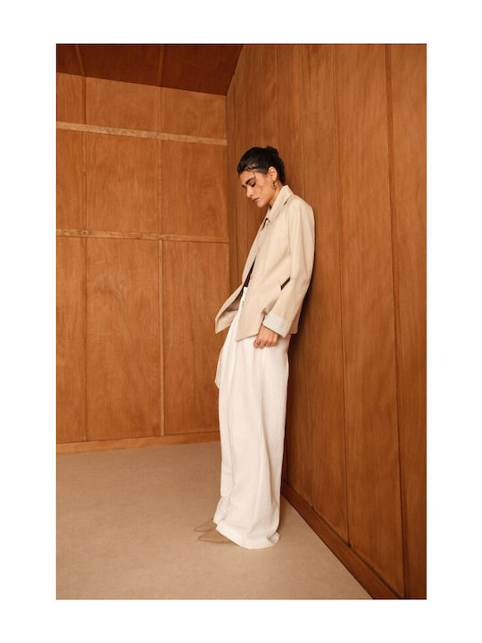 Women's Jacket for Winter Beige