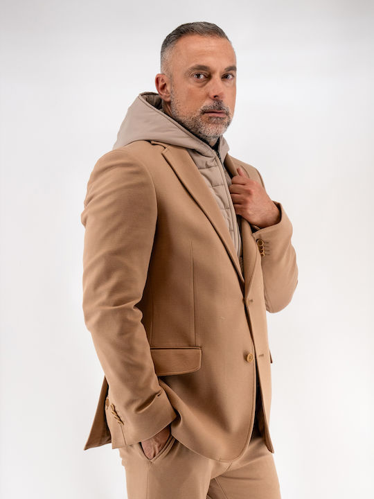 Herrenanzugsjacke Beige