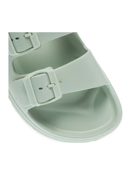 Flip Flops in Sandal Style in Green Colour