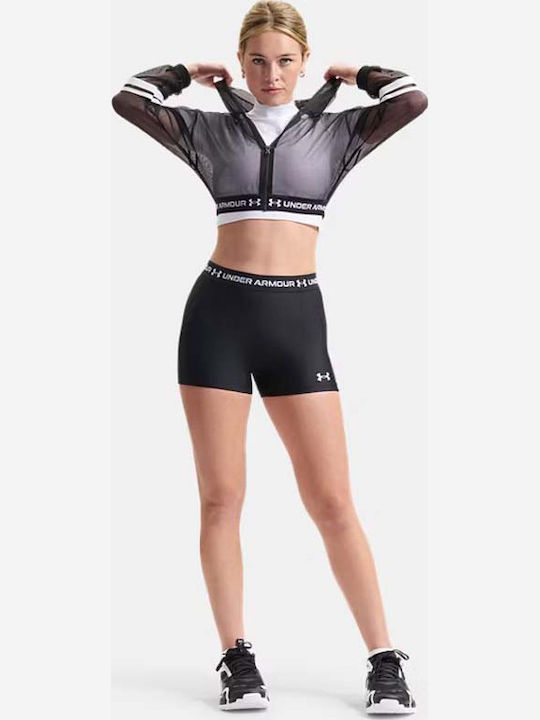 Under Armour Women's Cardigan with Zipper in Black Colour