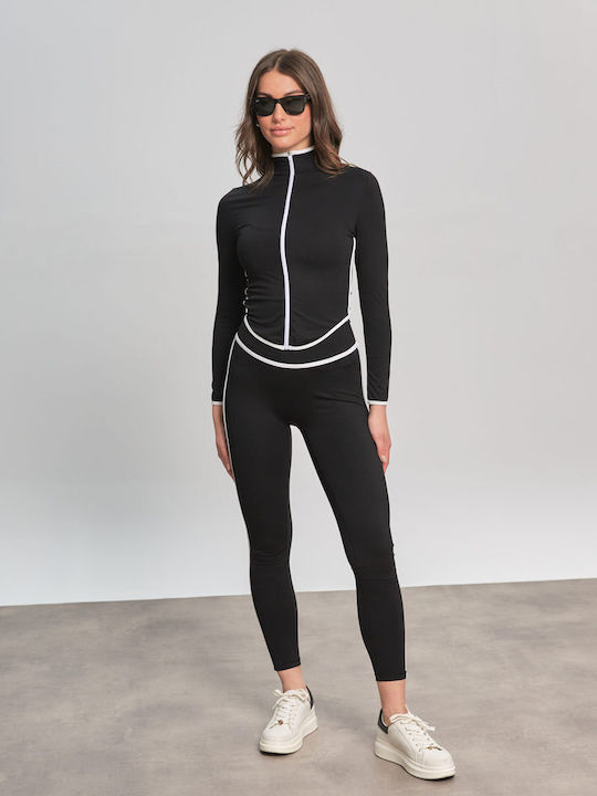 Damen Leggings Berry Wine