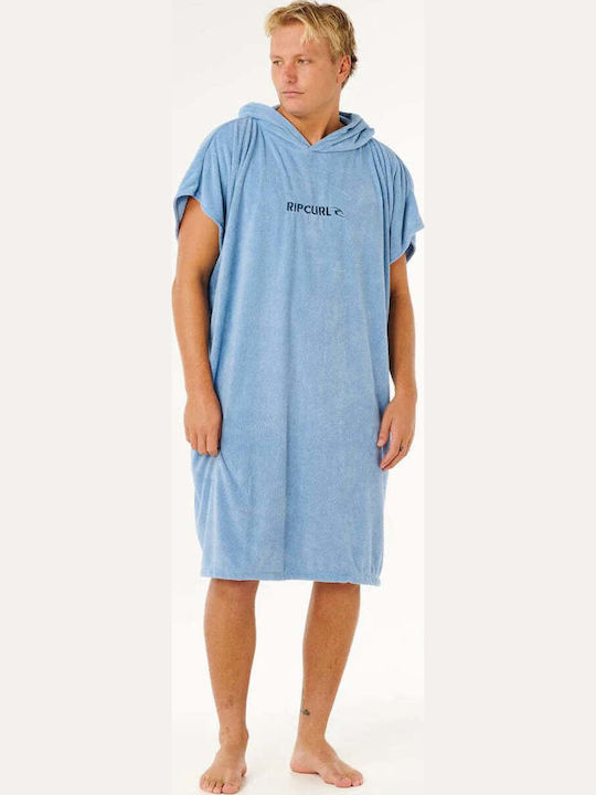 Rip Curl Kapuzentuch Strandponcho Blau
