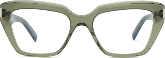 Rame Ochelari Pentru Femei Din Plastic Saint Laurent Sl 829 005 54