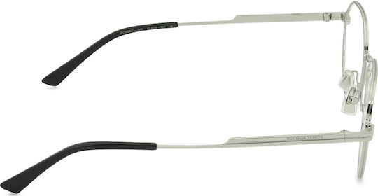 Unisex Metal Prescription Eyeglass Frames Bottega Veneta BV1468O 002 51