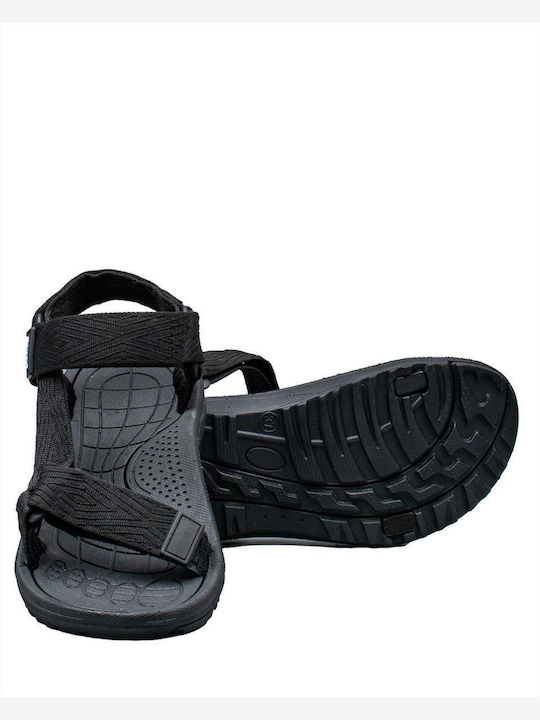 Herrensandalen in Schwarz Farbe