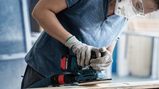 Bosch Експерт Шкурка За Полиране С 14 Отвора 115x230мм