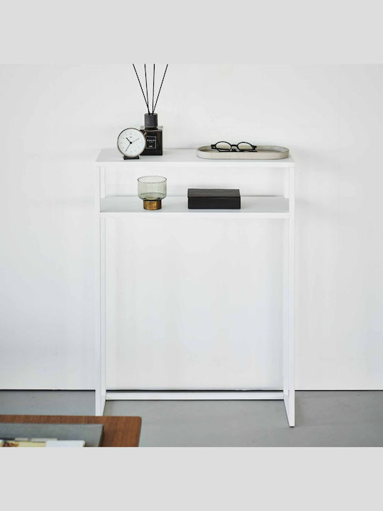 Tower Console Metal White L60xW18.2xH80.2cm