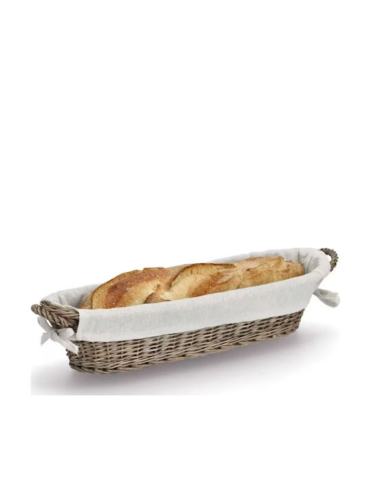 Zeller Brotkorb Korbweide Braune 49x14x10cm