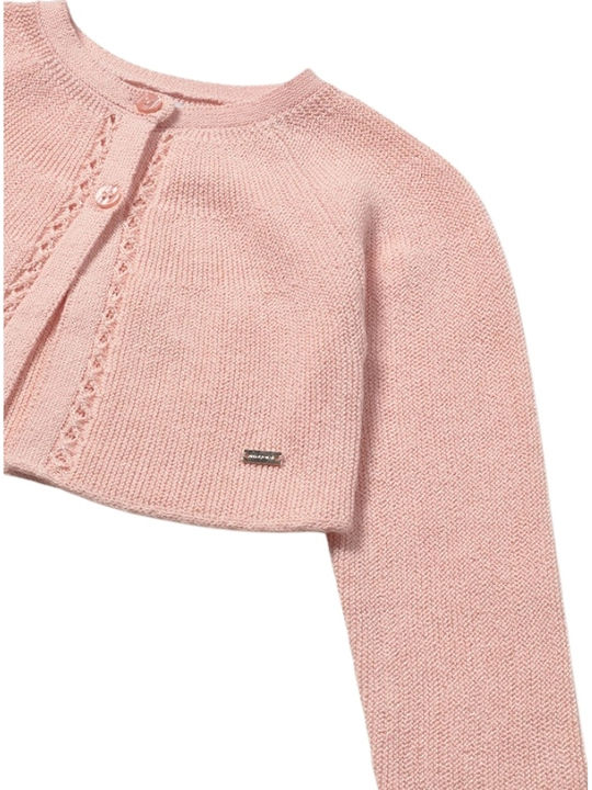Cardigan pentru copii De bumbac Soft Pink